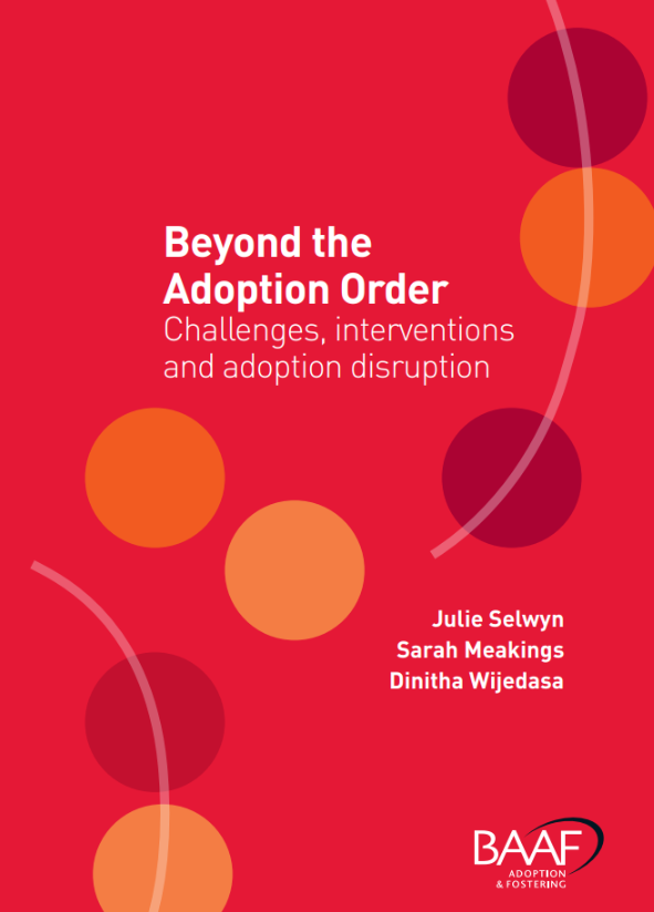 Beyond the adoption order cover